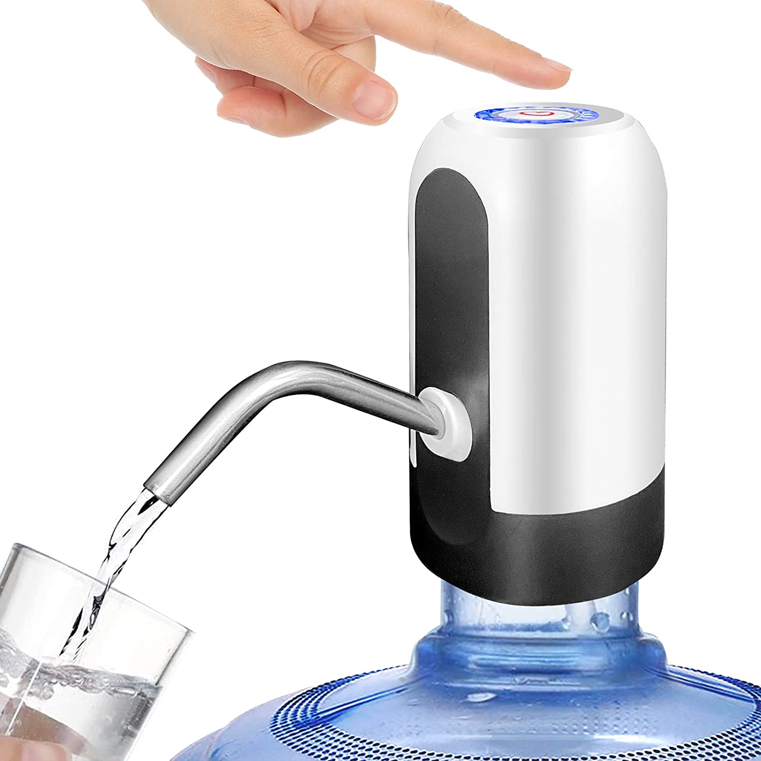 2023 Fall Savings! Wjsxc Kitchen Gadgets Clearance, Electric Water Bottle Pump USB Charging Drinking Water Dispenser for 5 Gallon Water Bottles